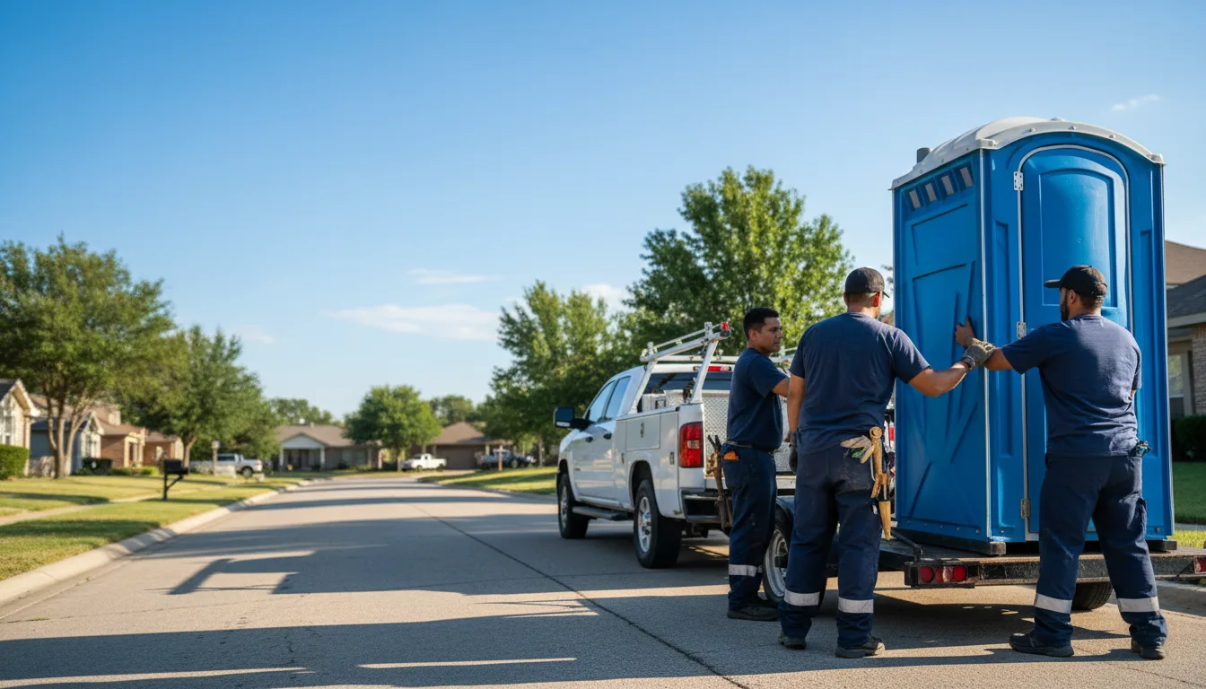 Portable Toilet Rental in Elmwood, IL near me